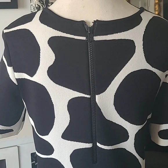 **HP** PINK TARTAN Black and White Dress - Picture 7 of 8